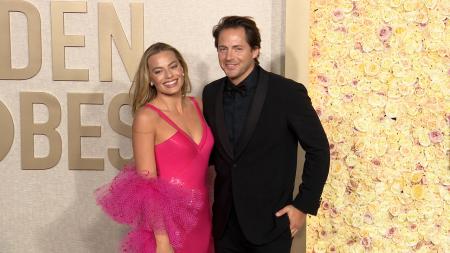 Margot Robbie expecting her first child with husband Tom Ackerley