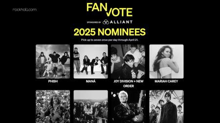Rock & Roll Hall of Fame unveils 2025 Nominees