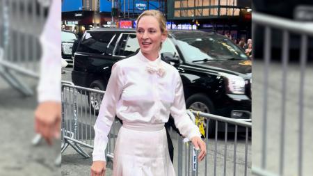 A-list stars show out on the red carpet to support George Clooney’s Broadway debut in Good Night and Good Luck