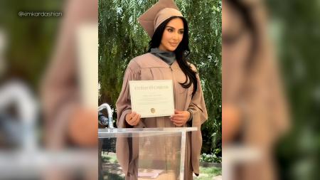 Kim Kardashian graduates from law school after 6 years