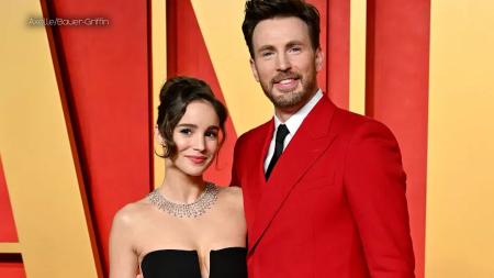 Chris Evans and Wife Alba Baptista welcome first child