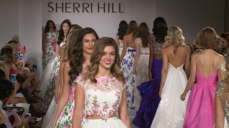 Sadie Robertson, Sherri Hill NYFW