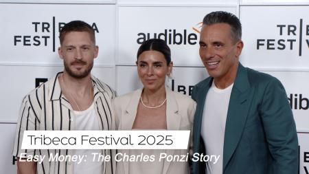 Sebastian Maniscalco Brings His Family Along and Talks Fatherhood at World Premiere Easy Money: The Charles Ponzi Story