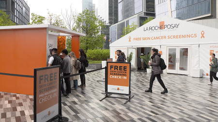 La Roche-Posay Offers Free Skin Cancer Screenings to Thousands of New Yorkers on Melanoma Monday 