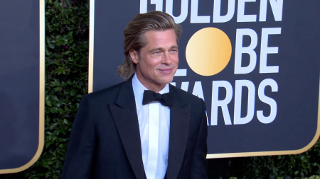 Golden Globes, Ricky Gervais, Russell Crowe, Phoebe Waller-Bridge, Elton John, Bernie Taupin, Brian Cox, Quentin Tarantino, Laura Dern, Patricia Arquette, Brad Pitt, Awkwafina, Renée Zellweger, golden globes 2020, winners, golden globe winners, lifeminute, lifeminute.tv