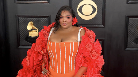 Lizzo at Grammys 2023 