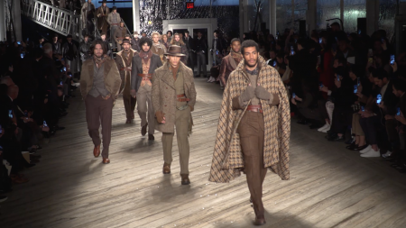 joseph abboud, fall 2019, Fashion, nyfw, Neil Patrick Harris, David Burtka, Chazz Palminteri
