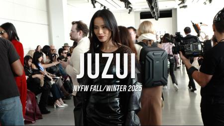 Jamie Chung Attends JUZUI Show at NYFW After Losing Her Home to LA Wildfires