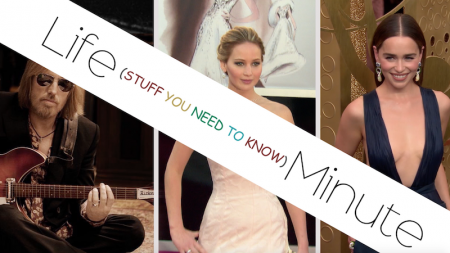 Jennifer Lawrence, Nicki Minaj, Selena Gomez, Kanye West, Kim Kardashian, Ryan Reynolds, Drake, Katy Perry, Emilia Clarke, Keith Urban, Seth MacFarlane, Carrie Fisher, Billie Lourd, Tom Petty, Jesus is King, Neil Young, Crazy Horse, Colorado album, lifeminute, lifeminute.tv