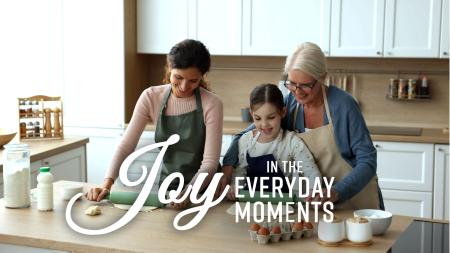 National Day of Joy Highlights the Challenges and Rewards of Caring for Aging Parents and Children