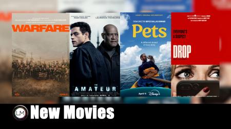 New Movies: The Amateur, Warfare, Drop, and Pets