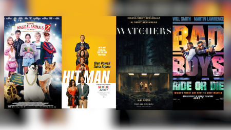 New Movies: Bad Boys: Ride or Die, Hit Man, School of Magical Animals, and The Watchers 
