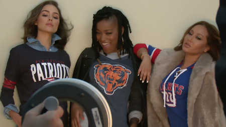 Olivia Culpo, Keke Palmer, Adrienne Bailon, NFL Women's Apparel