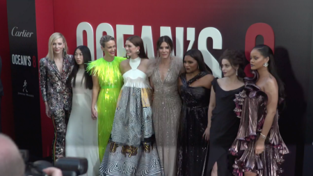 Rihanna, Sandra Bullock, Anne Hathaway, Ocean's 8 
