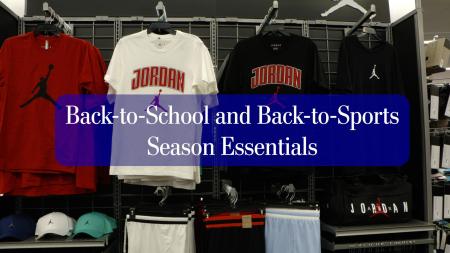 Back-to-School and Back-to-Sports Season Essentials