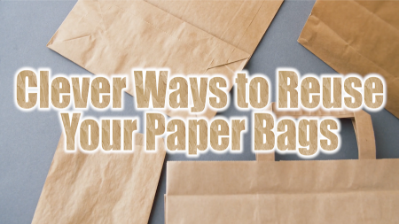 Clever Ways to Reuse Your Paper Bags