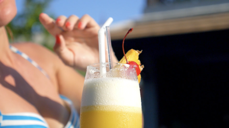 Cool Down With A Creamy Piña Colada