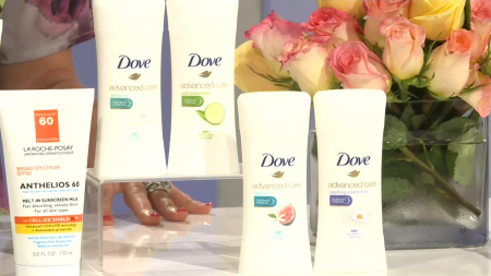 Anthelios 60 Melt-In Sunscreen Milk, Dove Deodorant