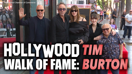 Winona Ryder and Michael Keaton Praise Legendary Filmmaker Tim Burton at His Hollywood Walk of Fame Ceremony