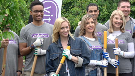 Brittany Snow, vitafusion, Fruit Tree Project