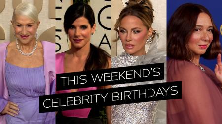 This Weekend's Celebrity Birthdays