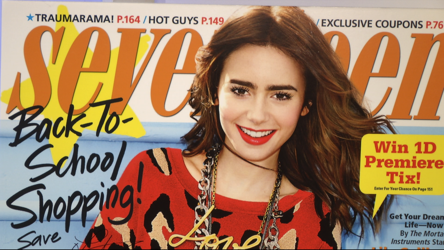 17 magazine. Lily Collins обложки журналов. Семнадцать журнал. Lily Colins обложка журнал.