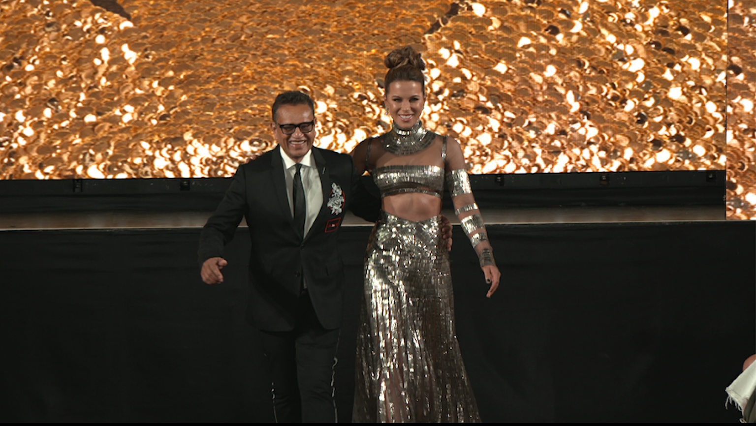 Kate Beckinsale Stuns in Surprise Walk Down Runway for Naeem Khan NYFW