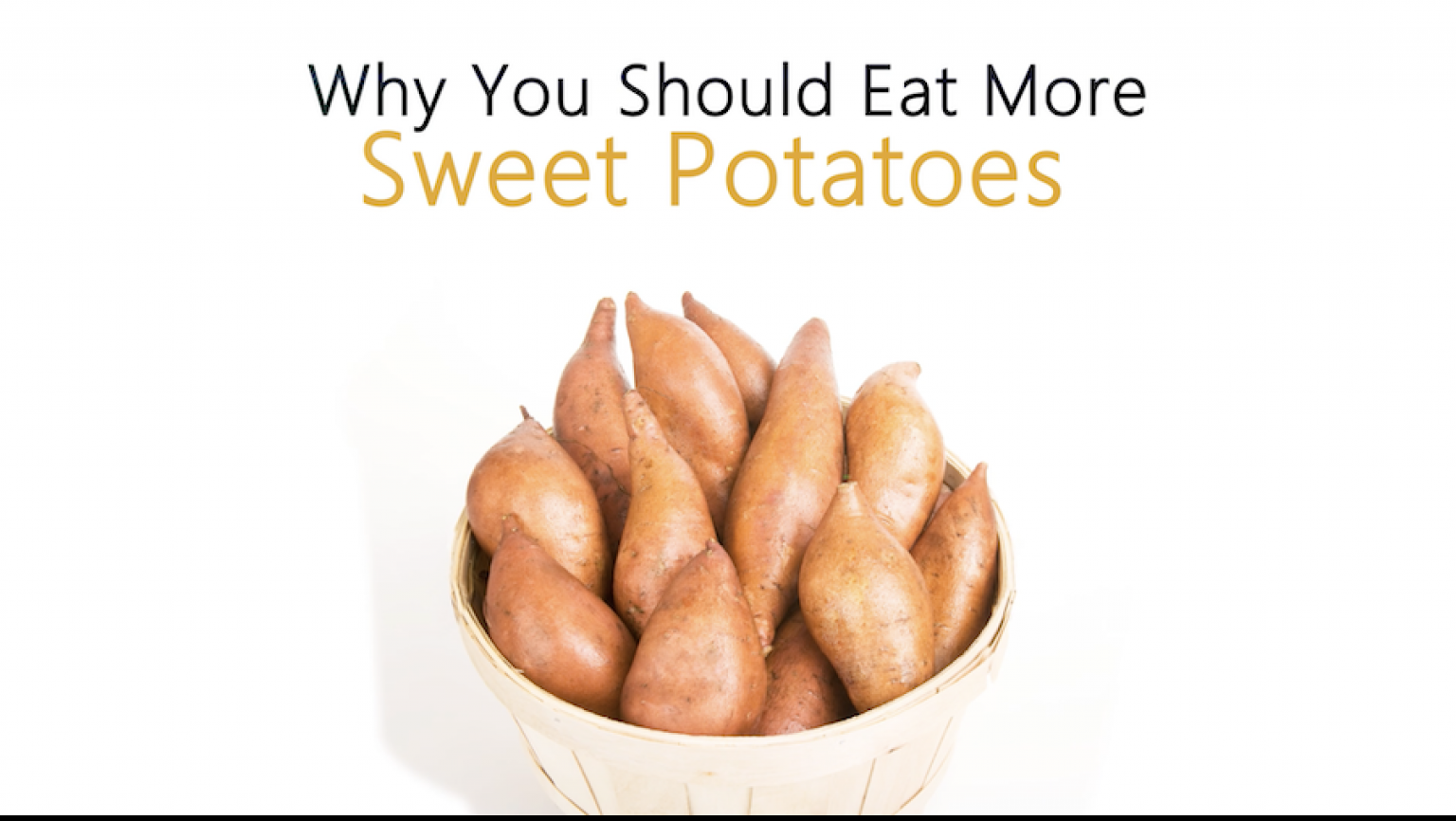 Why You Should Eat More Sweet Potatoes | LifeMinute.tv
