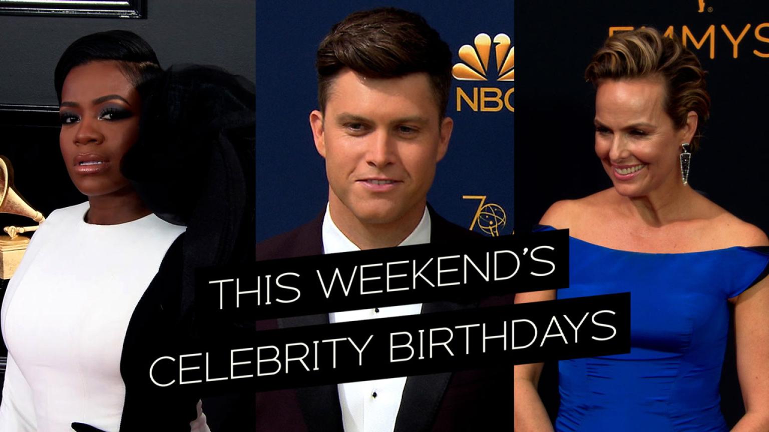 Celebrity Weekend Birthdays: María Conchita Alonso, Colin Jost, Mike