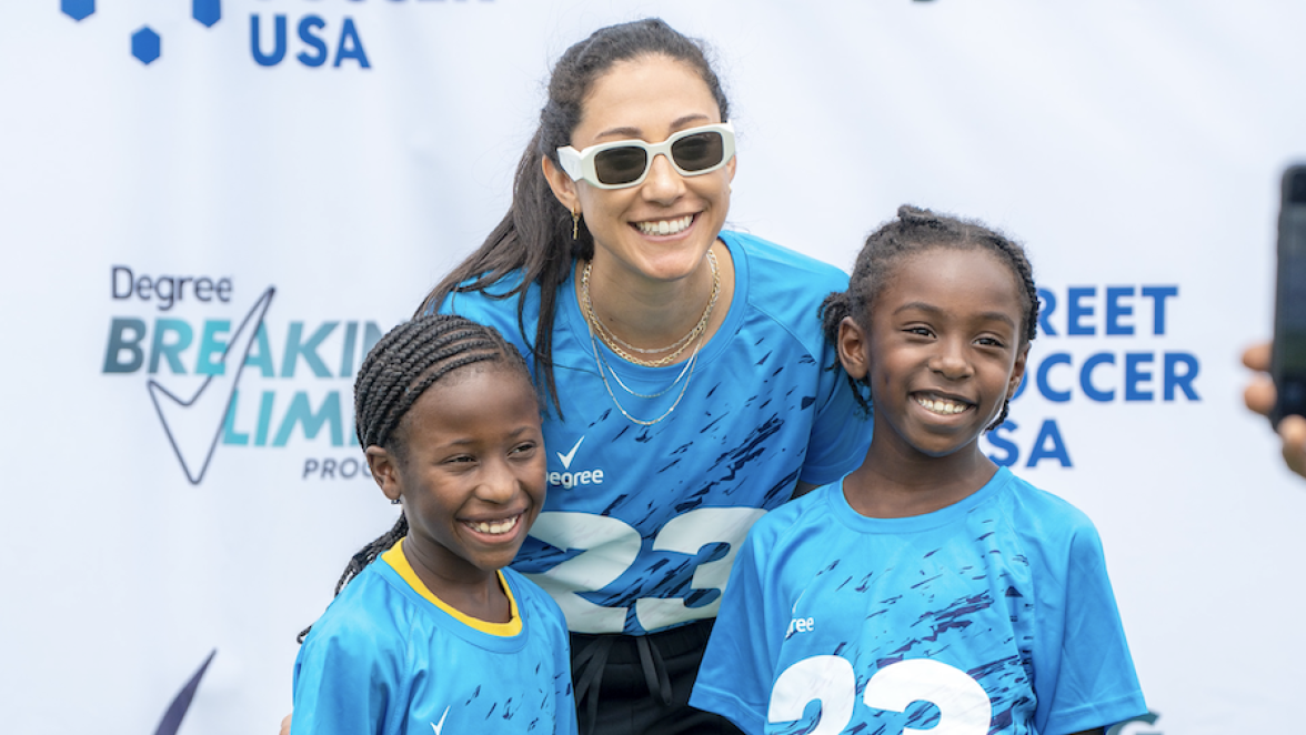Soccer Star Christen Press Teams Up with FIFA and Degree to Create More Inclusive Soccer Communities