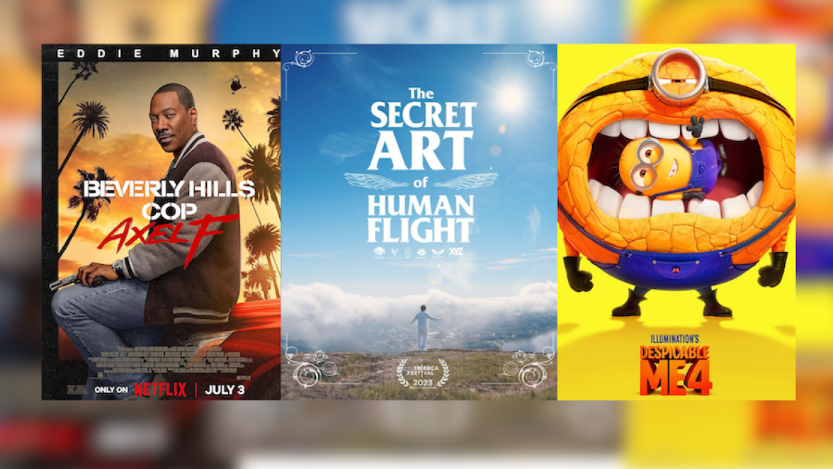 New Movies: Despicable Me 4, Beverly Hills Cop: Axel F, and The Secret Art of Human Flight 