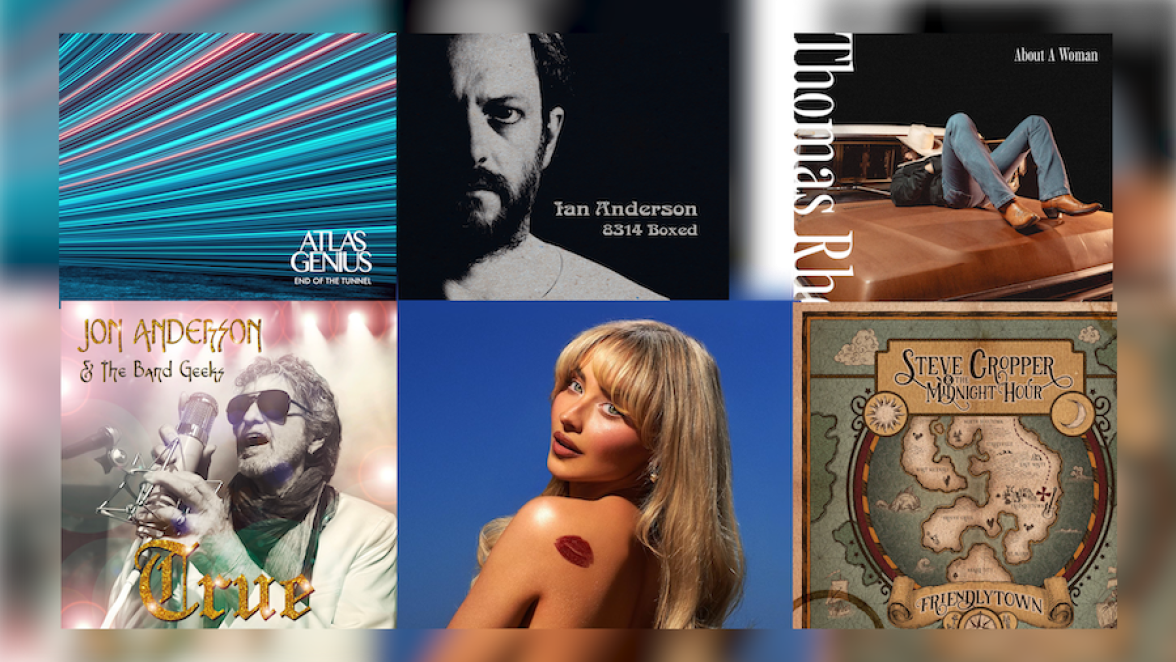 New Music from Atlas Genius, Ian Anderson, Thomas Rhett, Sabrina Carpenter, and More