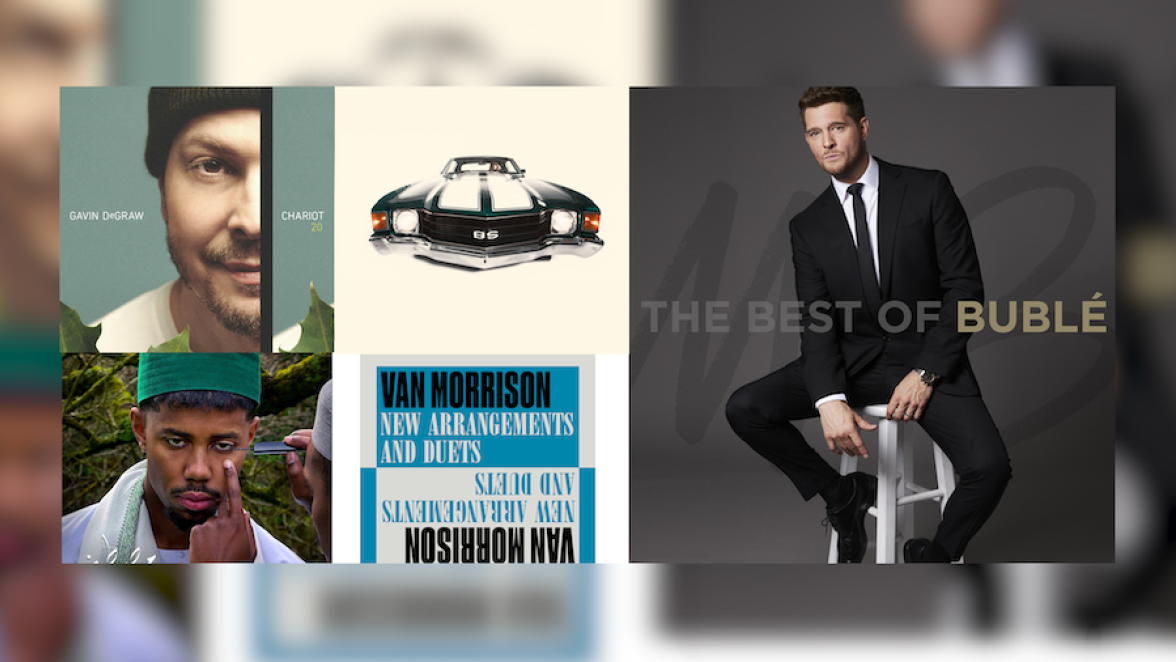 New Albums from Luke Bryan, Gavin DeGraw, Michael Bublé, Van Morrison, and More