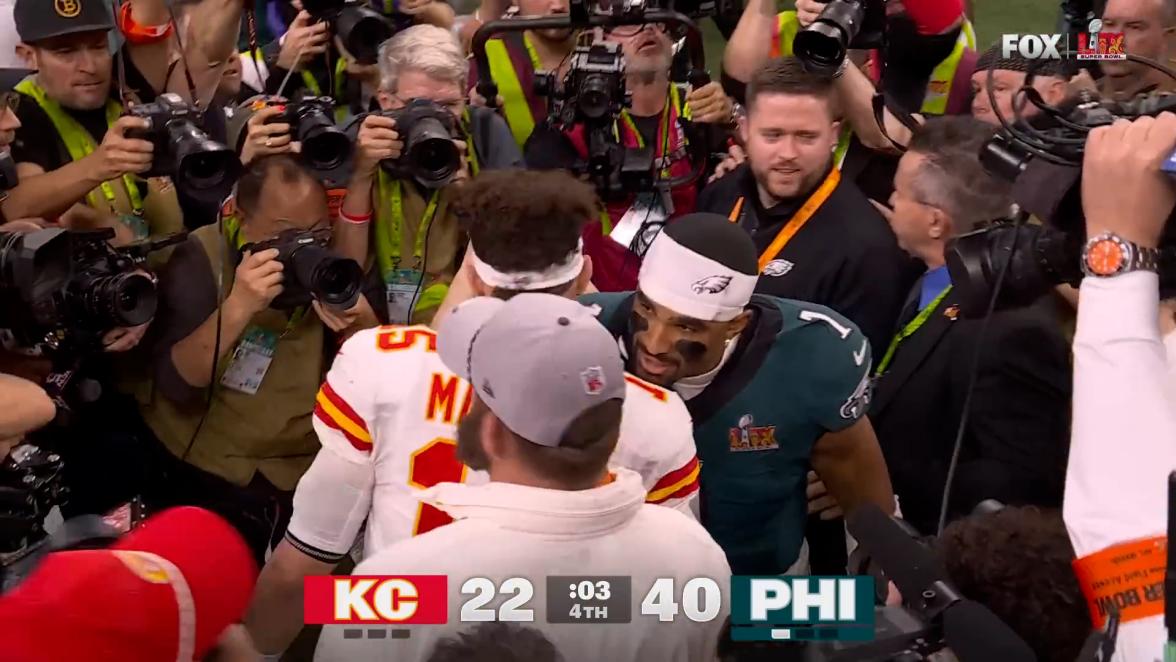 Philadelphia Eagles claim victory over the Kansas City Chiefs in Super Bowl LIX