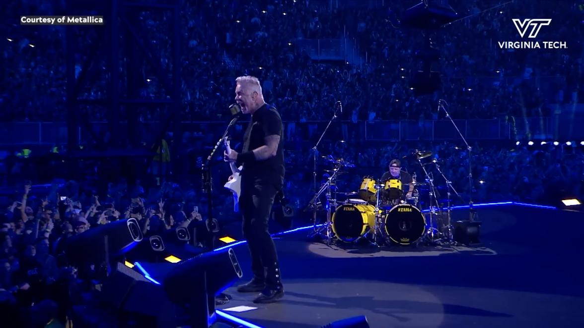 Live Metallica performance of “Enter Sandman” shakes ground registering as minor seismic activity in Virginia