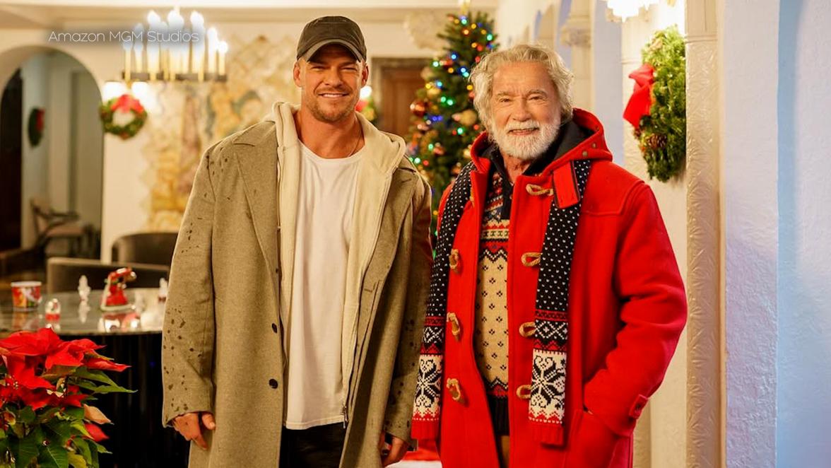 Arnold Schwarzenegger is back on the big screen playing Santa for his first movie role in 5 years