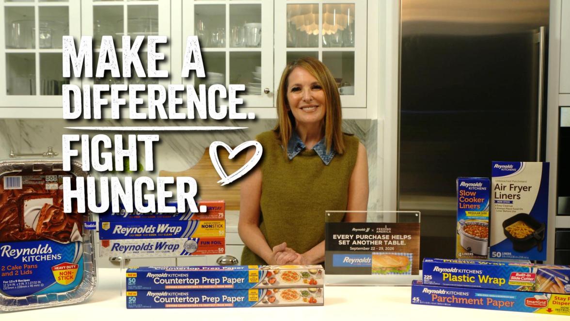 How Your Reynolds Purchase Can Help Provide Meals Through Feeding America