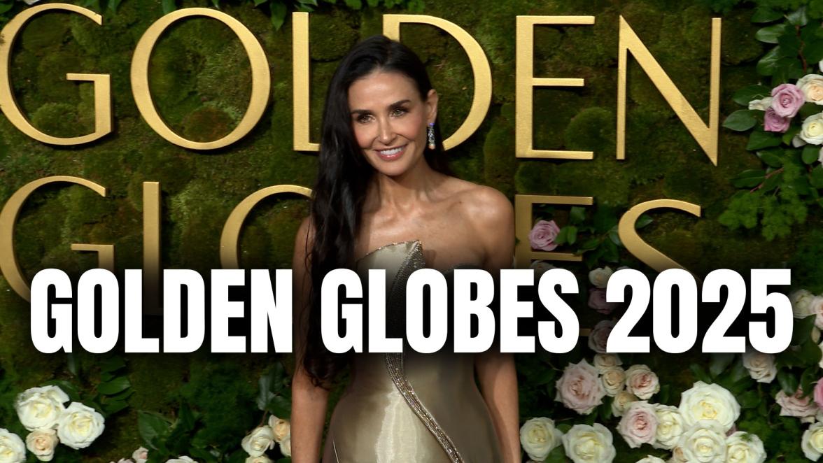 Demi Moore, Angelina Jolie, Pamela Anderson, Timothée Chalamet and more Dazzle at 2025 Golden Globes