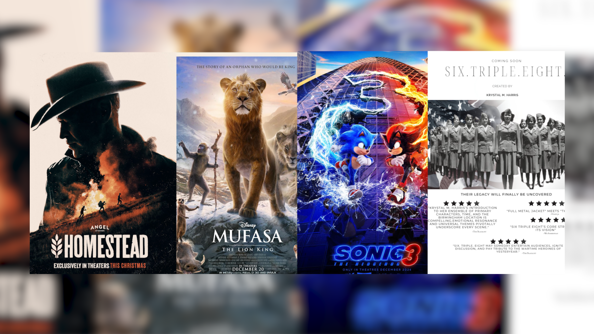 New Movies: Homestead, Mufasa: The Lion King, Sonic the Hedgehog 3, and The Six Triple Eight