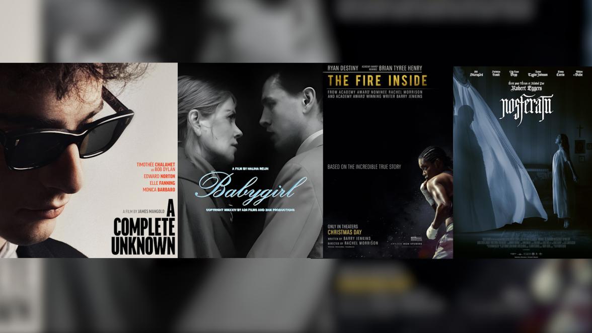 Christmas Day Movie Releases: A Complete Unknown, Babygirl, Nosferatu, and The Fire Inside 