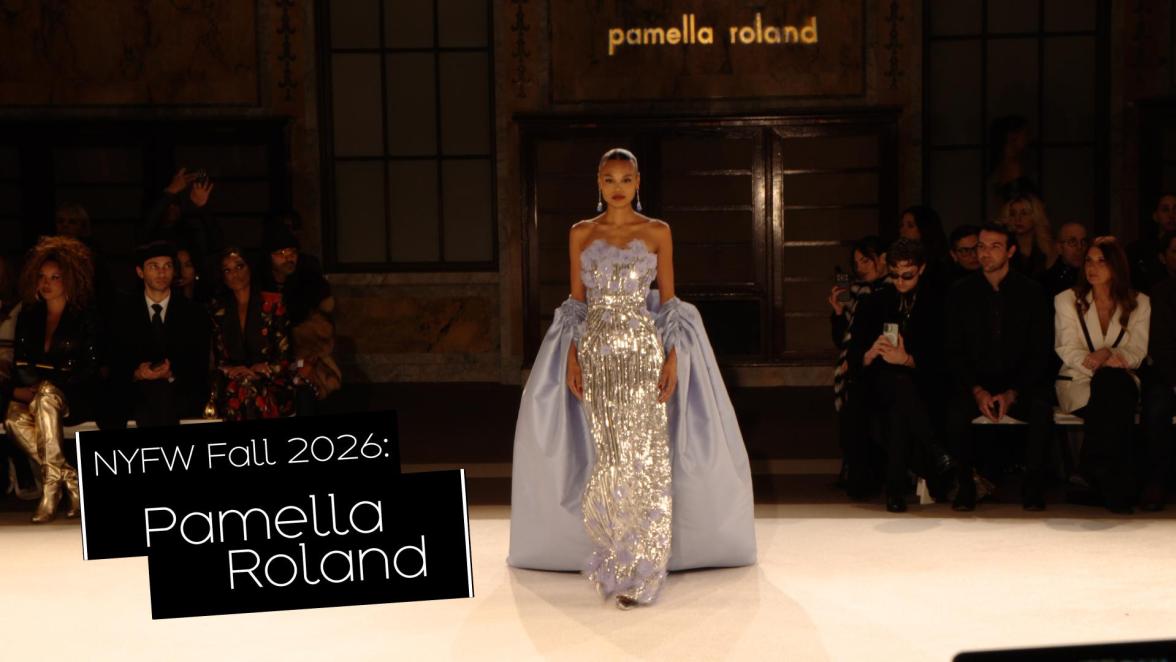 Pamella Roland’s Fall 2026 Collection Captures the Majestic Beauty of Antarctica in Modern Eveningwear