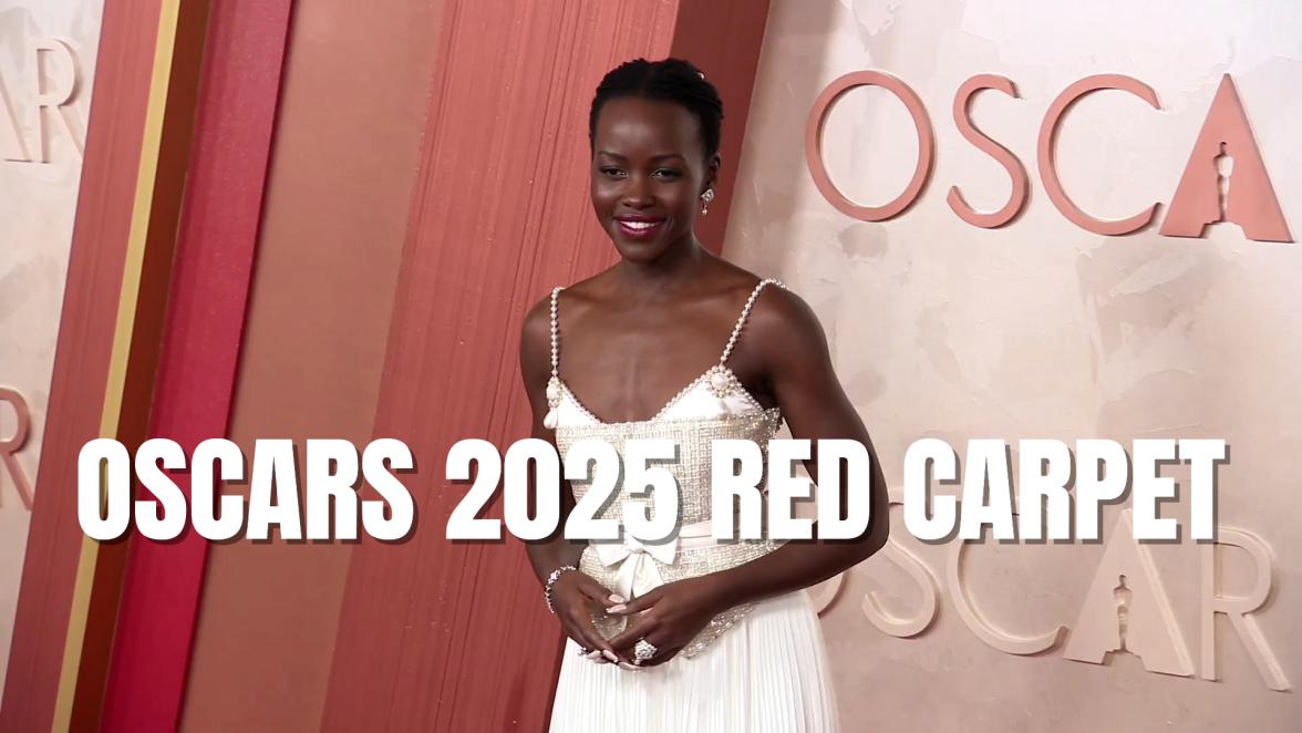 Lupita Nyong'o at the 2025 Oscars 