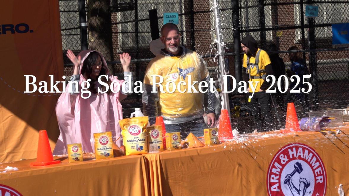 Emily Calandrelli, “The Space Gal” Teams Up With Arm & Hammer for Rocket Day to Encourage Students to Get Involved with STEAM