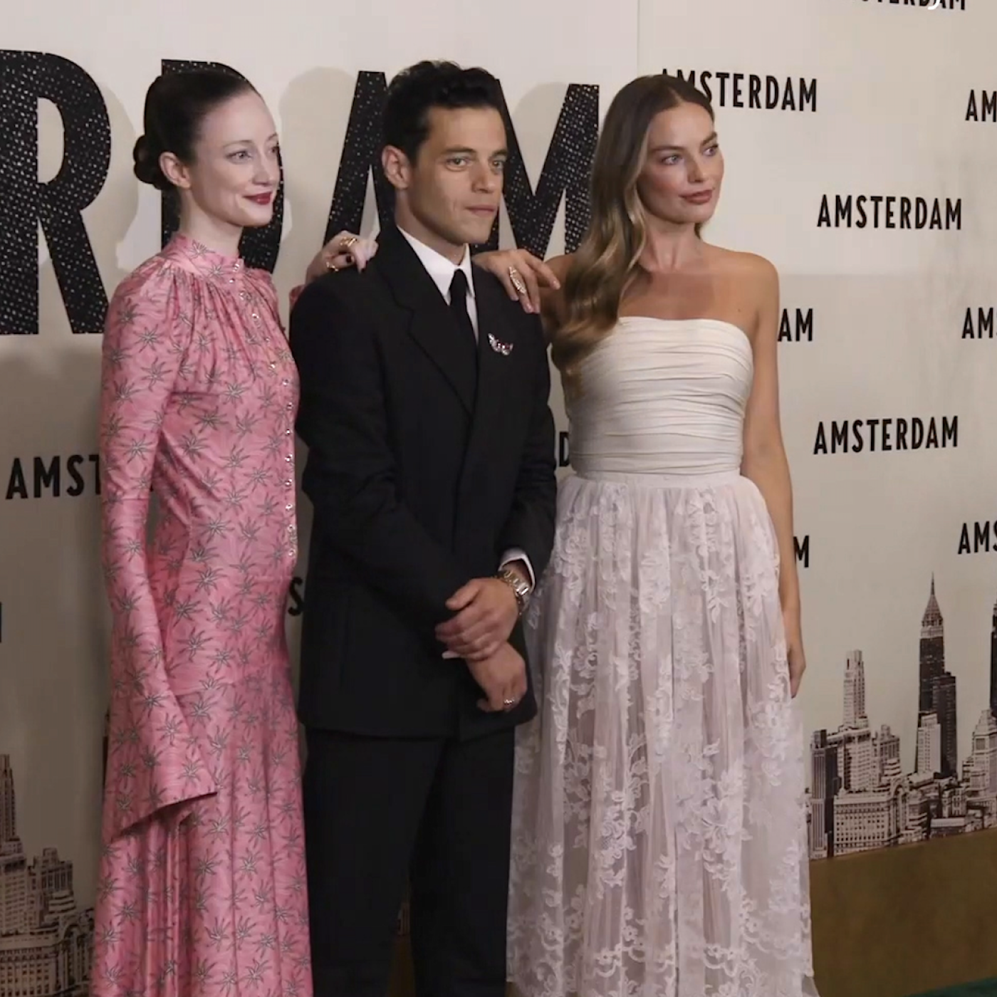 The Star-Studded Cast of Amsterdam Hit the Red Carpet for the NYC Premiere episode artwork