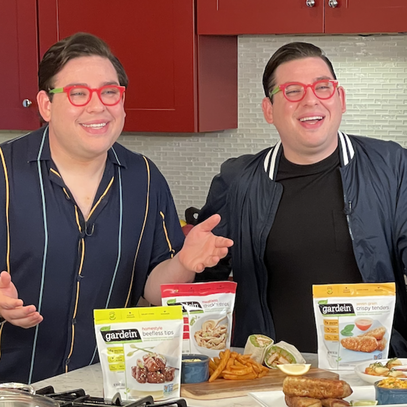 Food Network's Potash Twins Launch 'Plant-Based Double-Take' Challenge and Share Recipes and Tips episode artwork