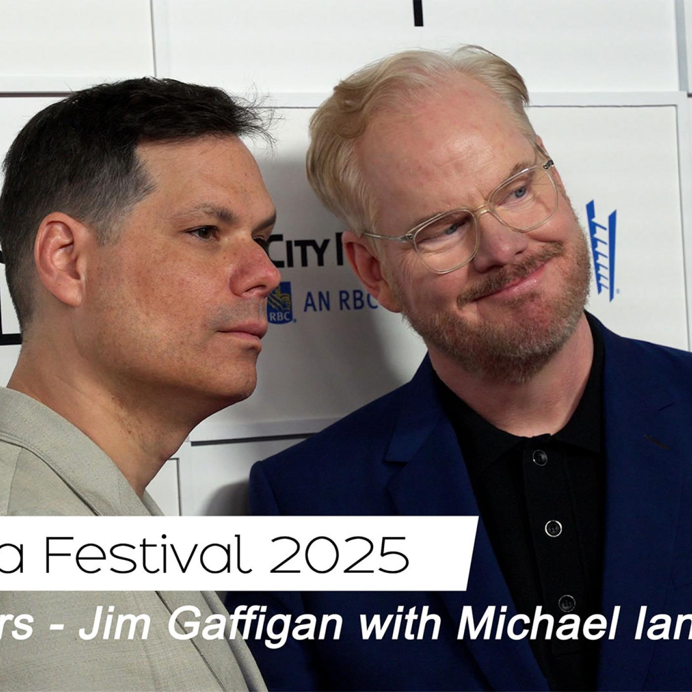 Jim Gaffigan Gets Grilled by Friend Michael Ian Black at the Tribeca Festival Storytellers Series