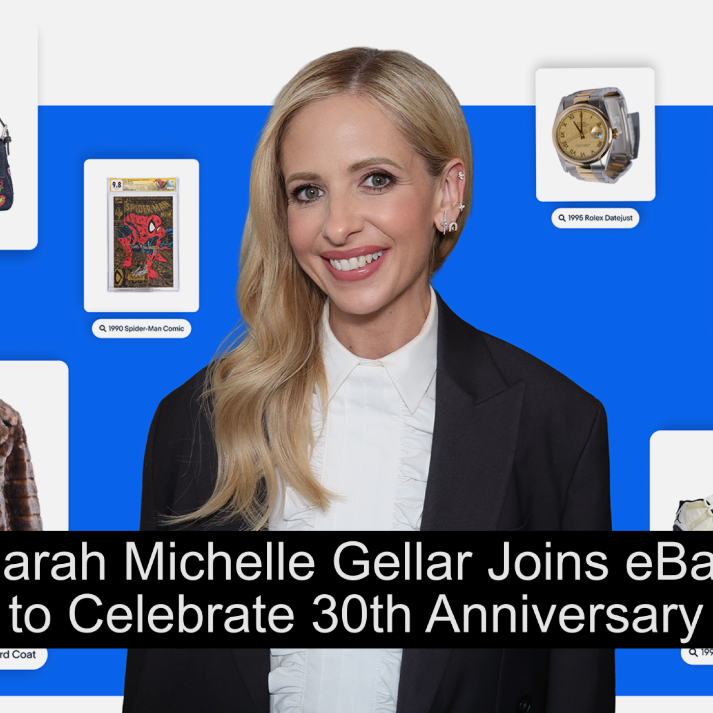 Sarah Michelle Gellar Joins eBay to Curate Nostalgic '90s Collection to Celebrate Their 30th Anniversary