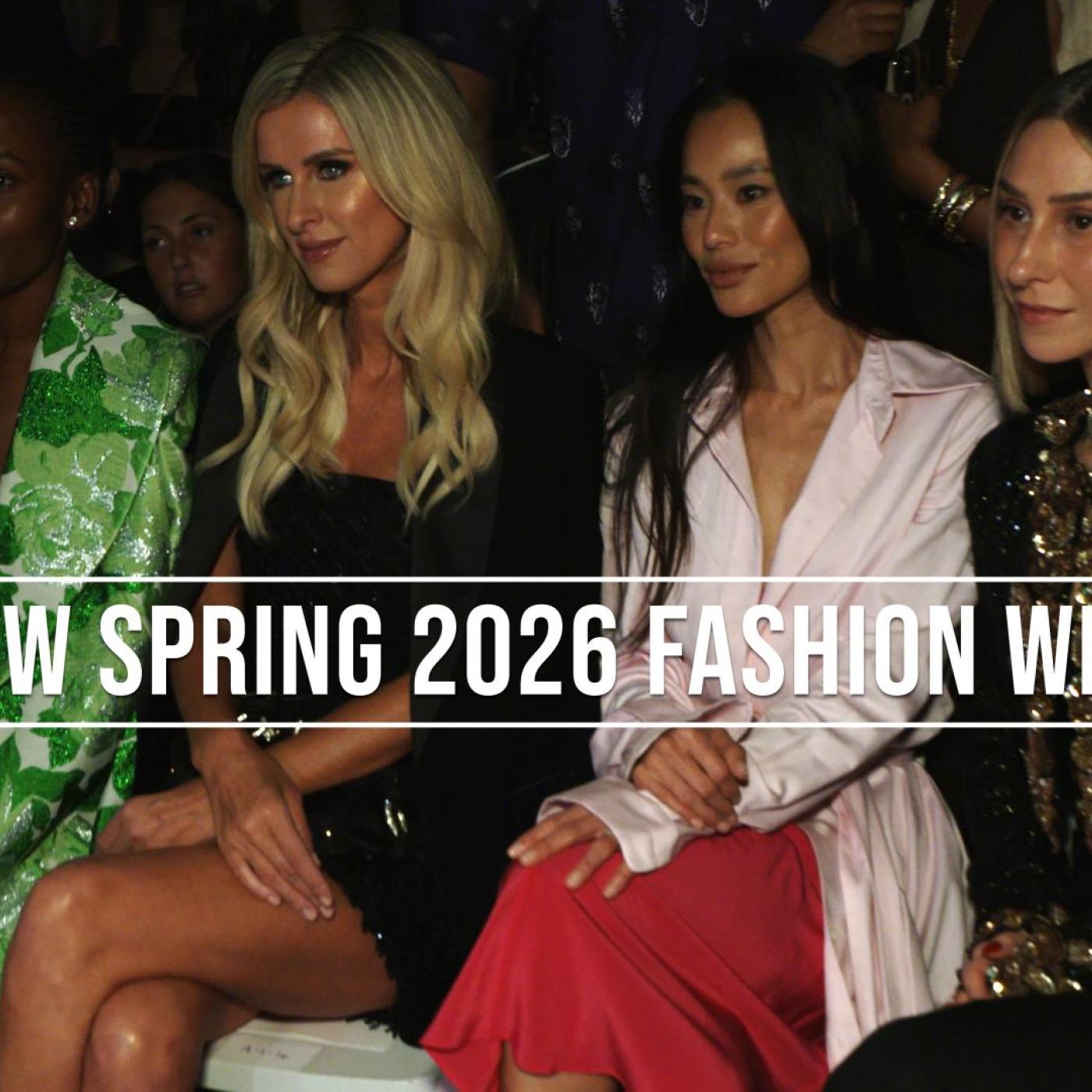 NYFW Spring 2026 Fashion Wrap