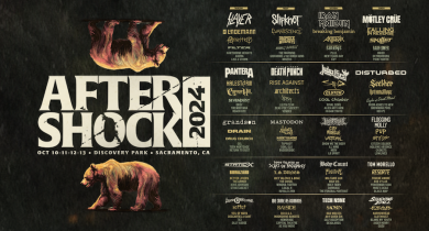 Slayer, Slipknot, Iron Maiden, Mötley Crüe and More Headline the 2024 Aftershock Music Festival