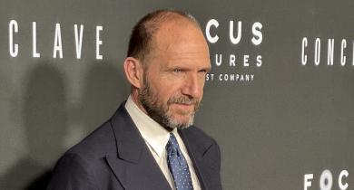 Conclave Stars Ralph Fiennes and Isabella Rossellini at NYC Premiere